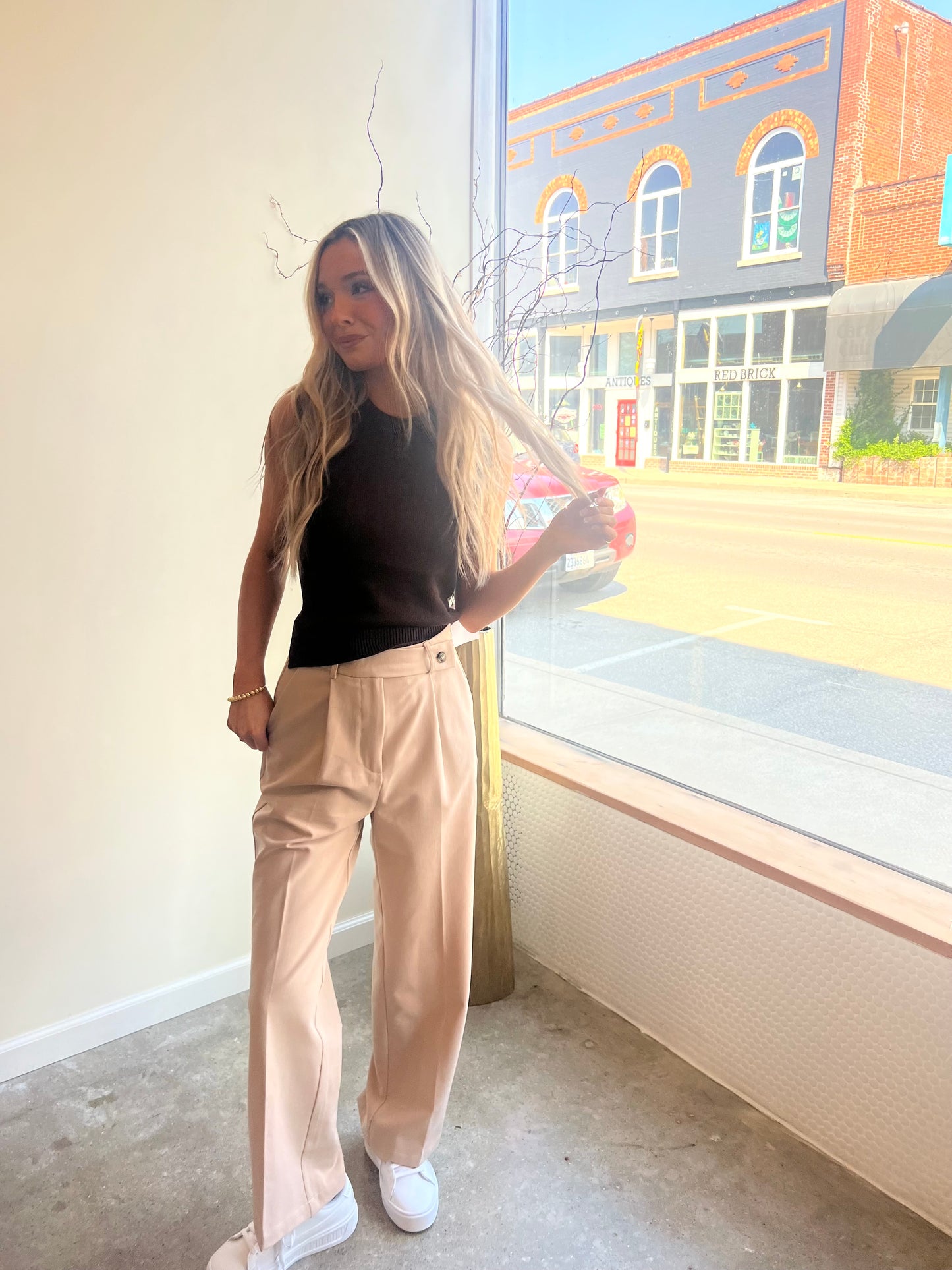 Taupe Trouser