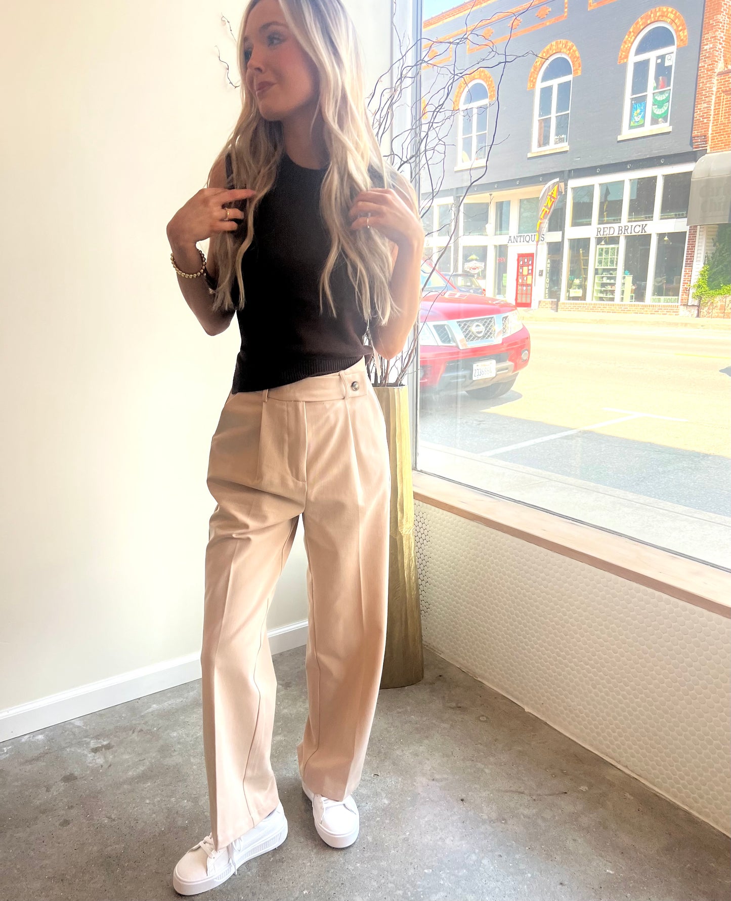 Taupe Trouser