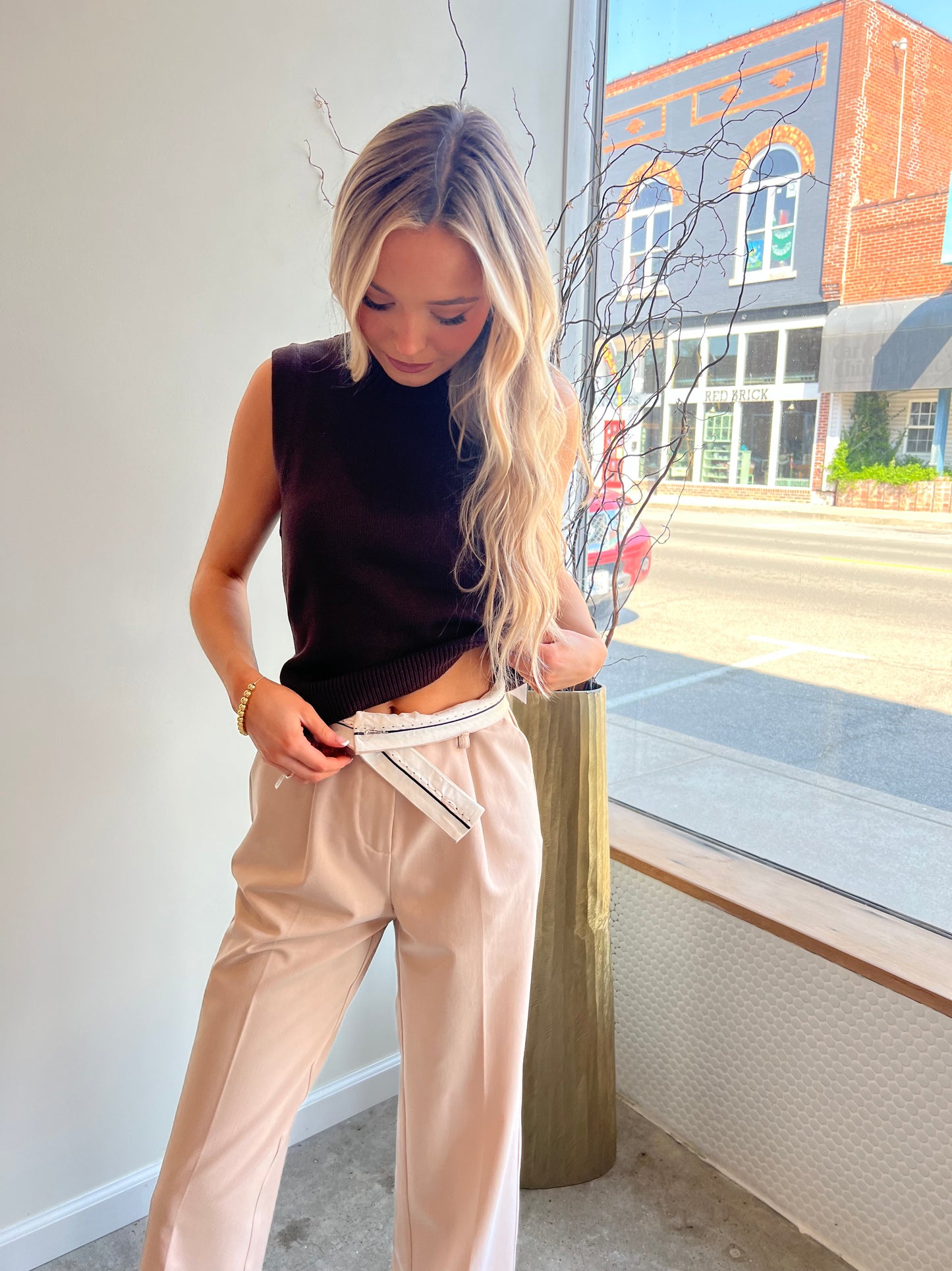 Taupe Trouser