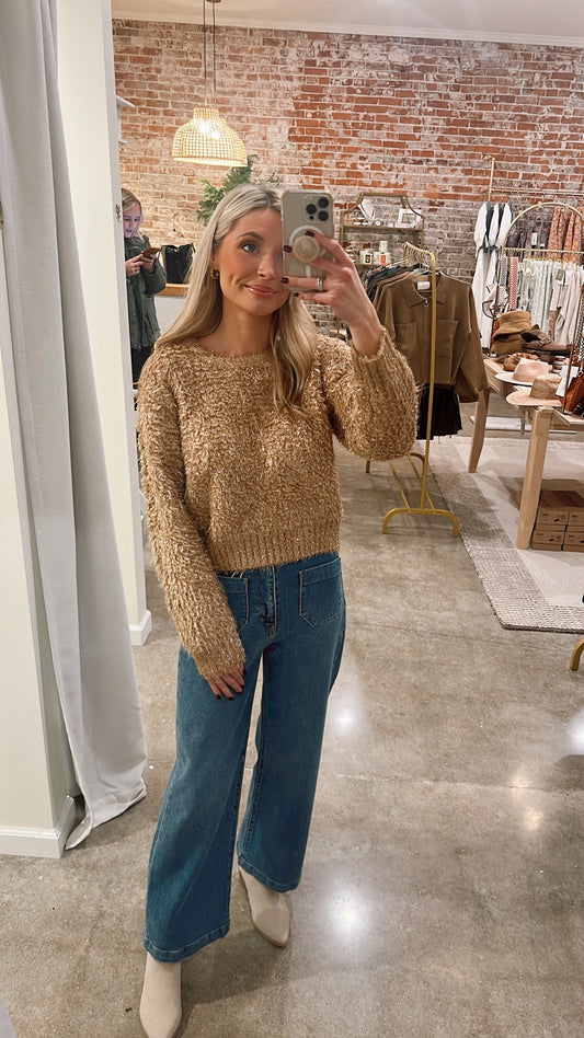 Alma Gold Sweater