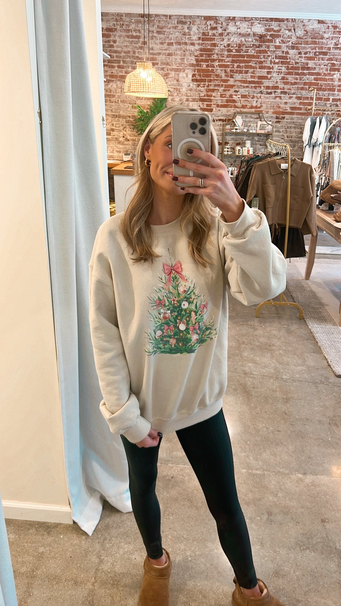 POPPY + VINE Christmas Sweatshirt PRE-ORDER | Wit & Wisdom Collab