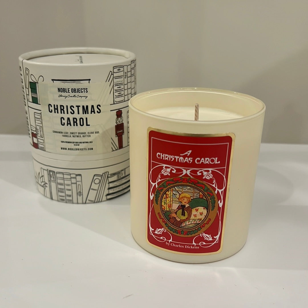 “A Christmas Candle” Scented Book Candle