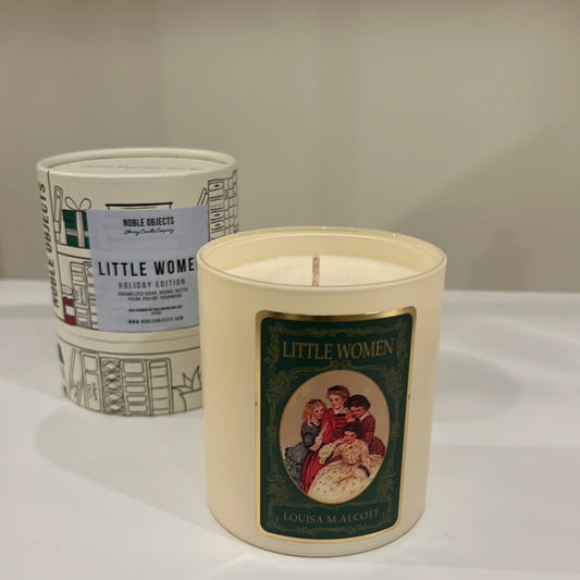 “Little Women” Holiday Scented Book Candle