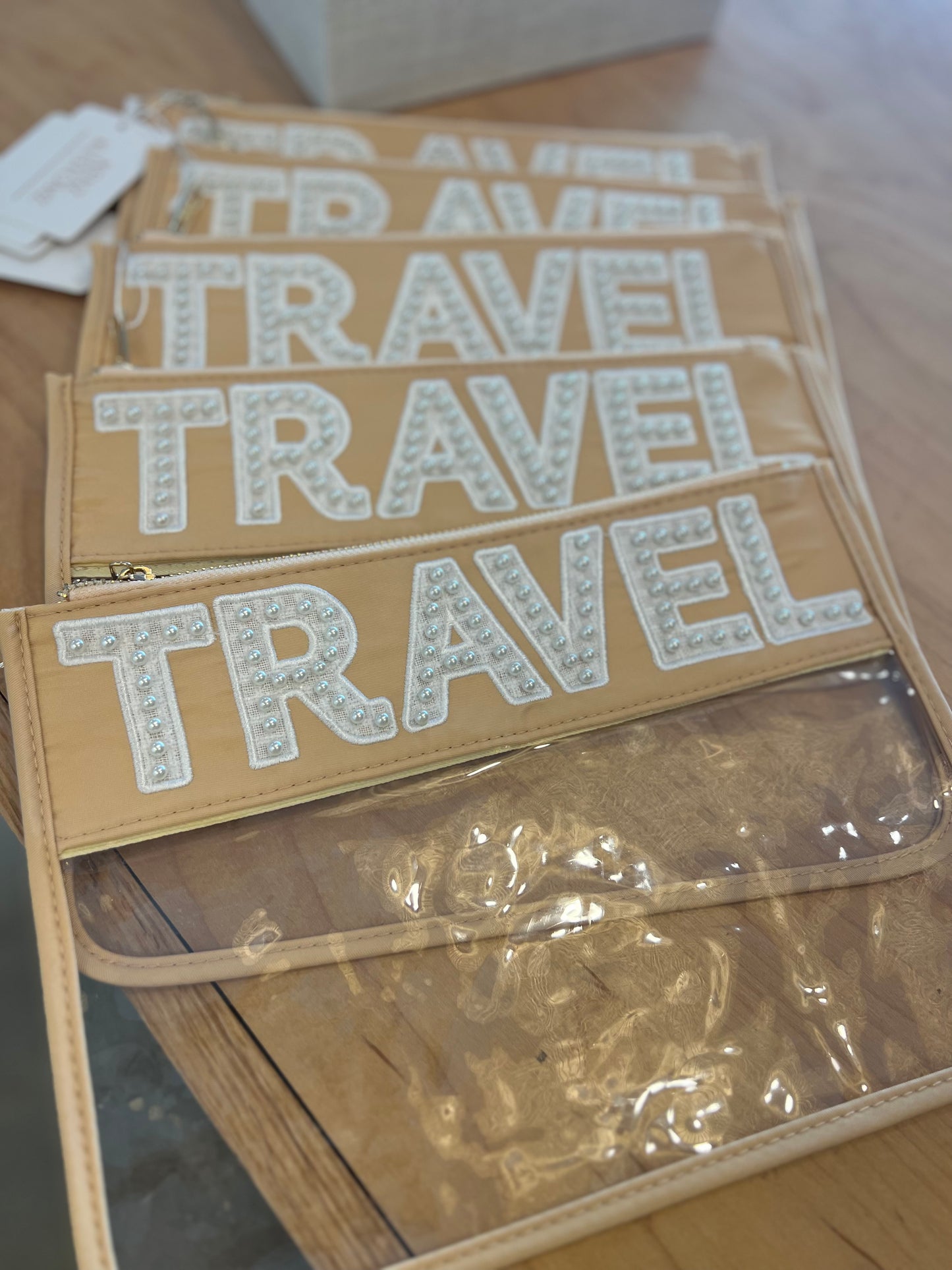 Clear Travel Pouch (Ori $34.99)