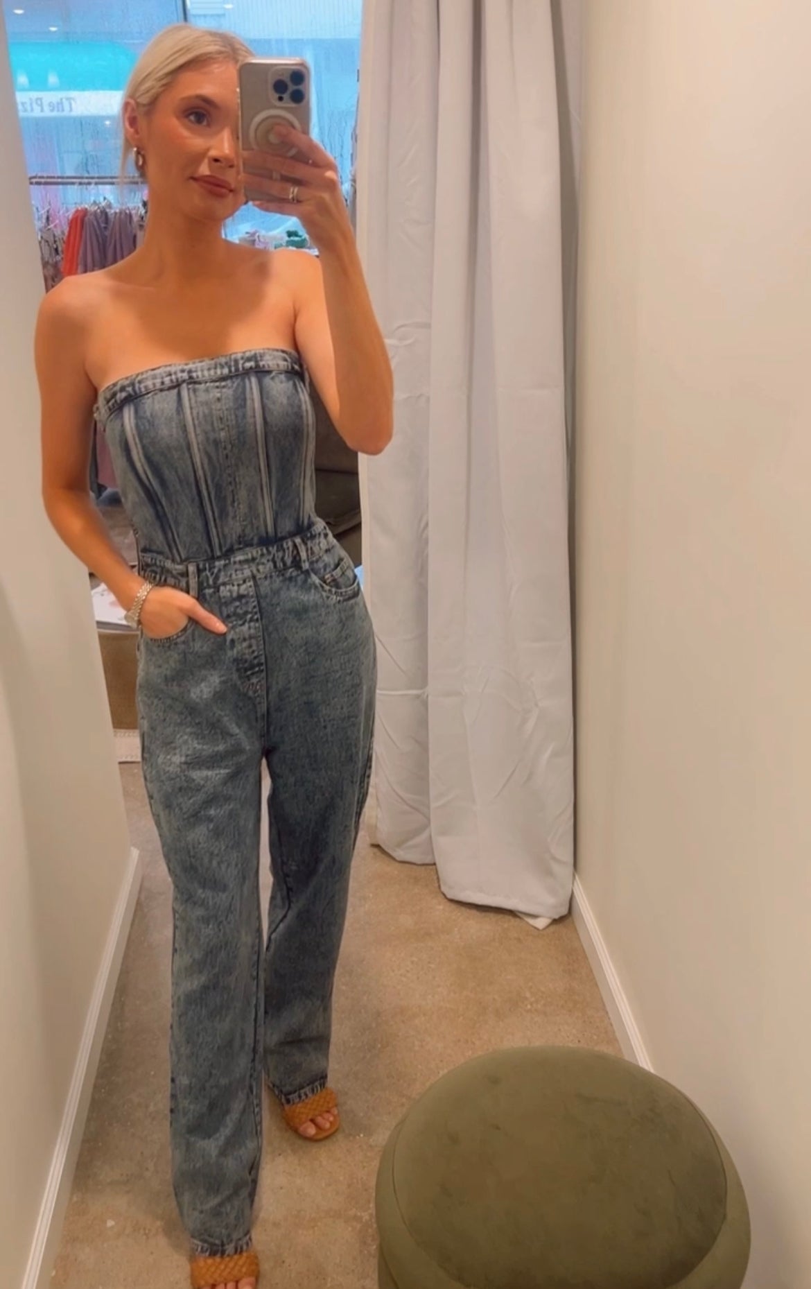 Jean Corset Jumpsuit