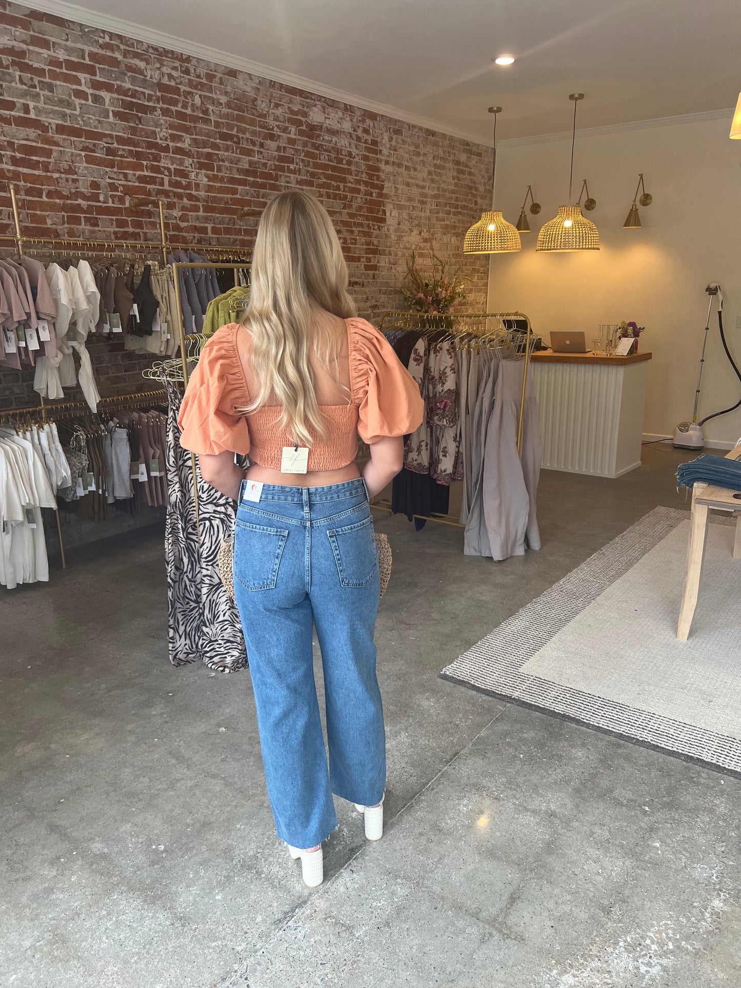 Annalise’s Apricot Top