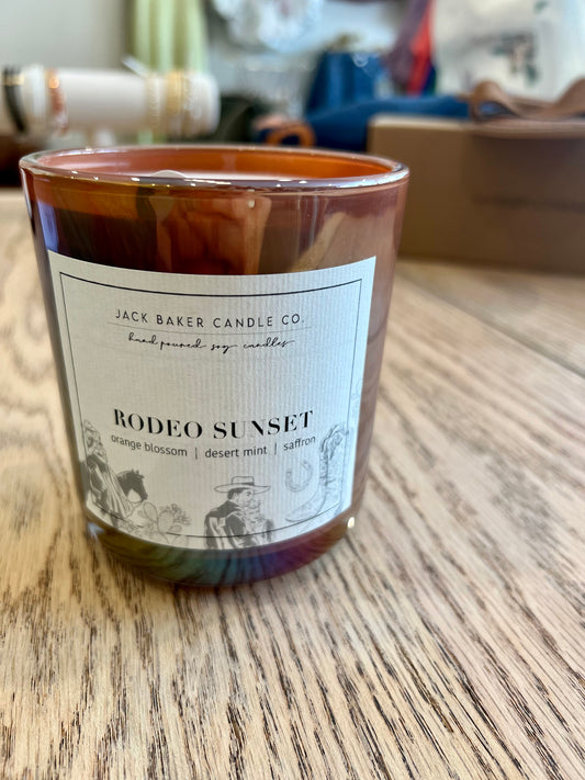 Rodeo Sunset Candle