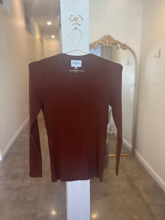 Chocolate Blake FRNCH Sweater (Originally $59.99)