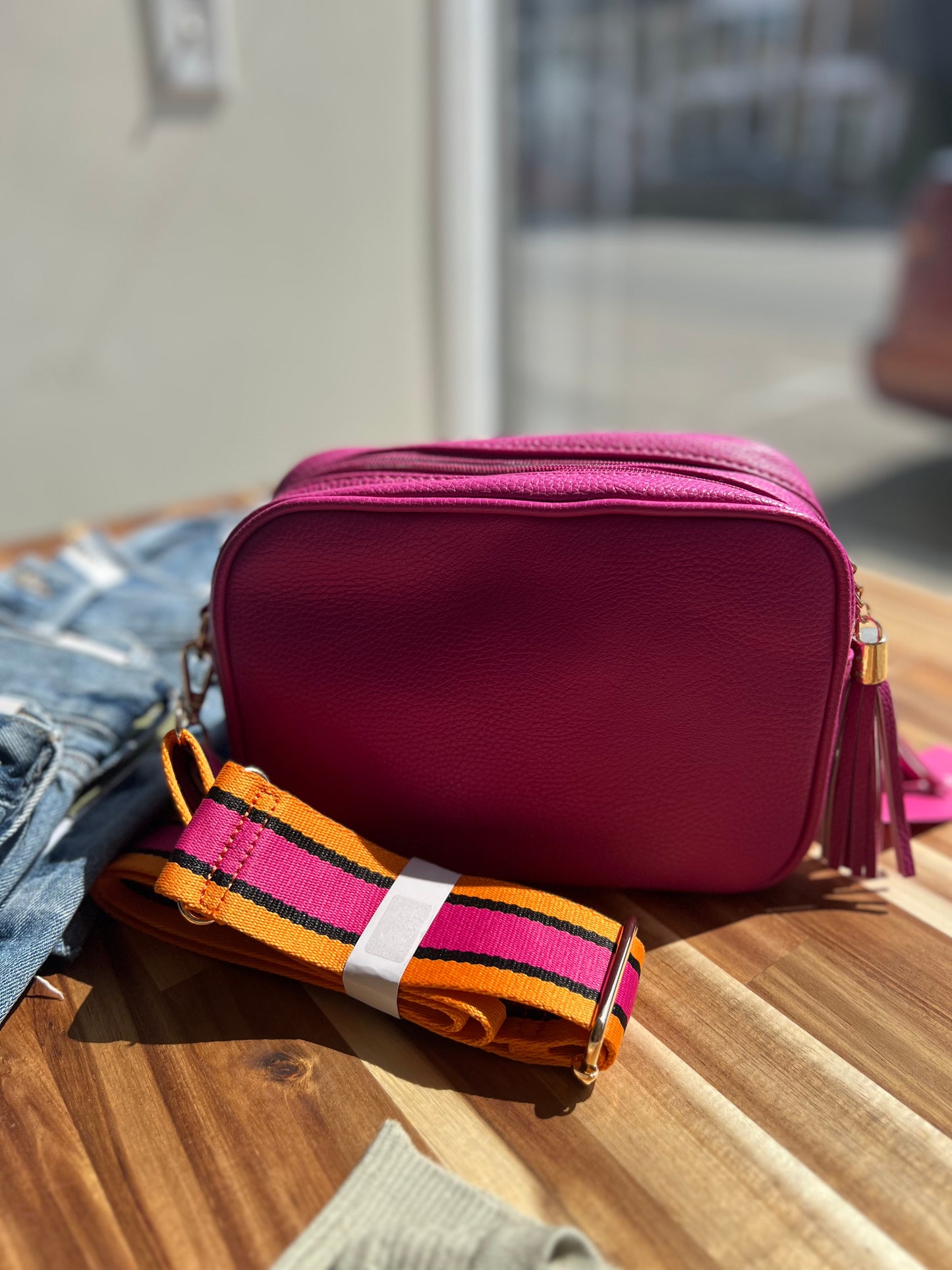 Fuchsia Crossbody