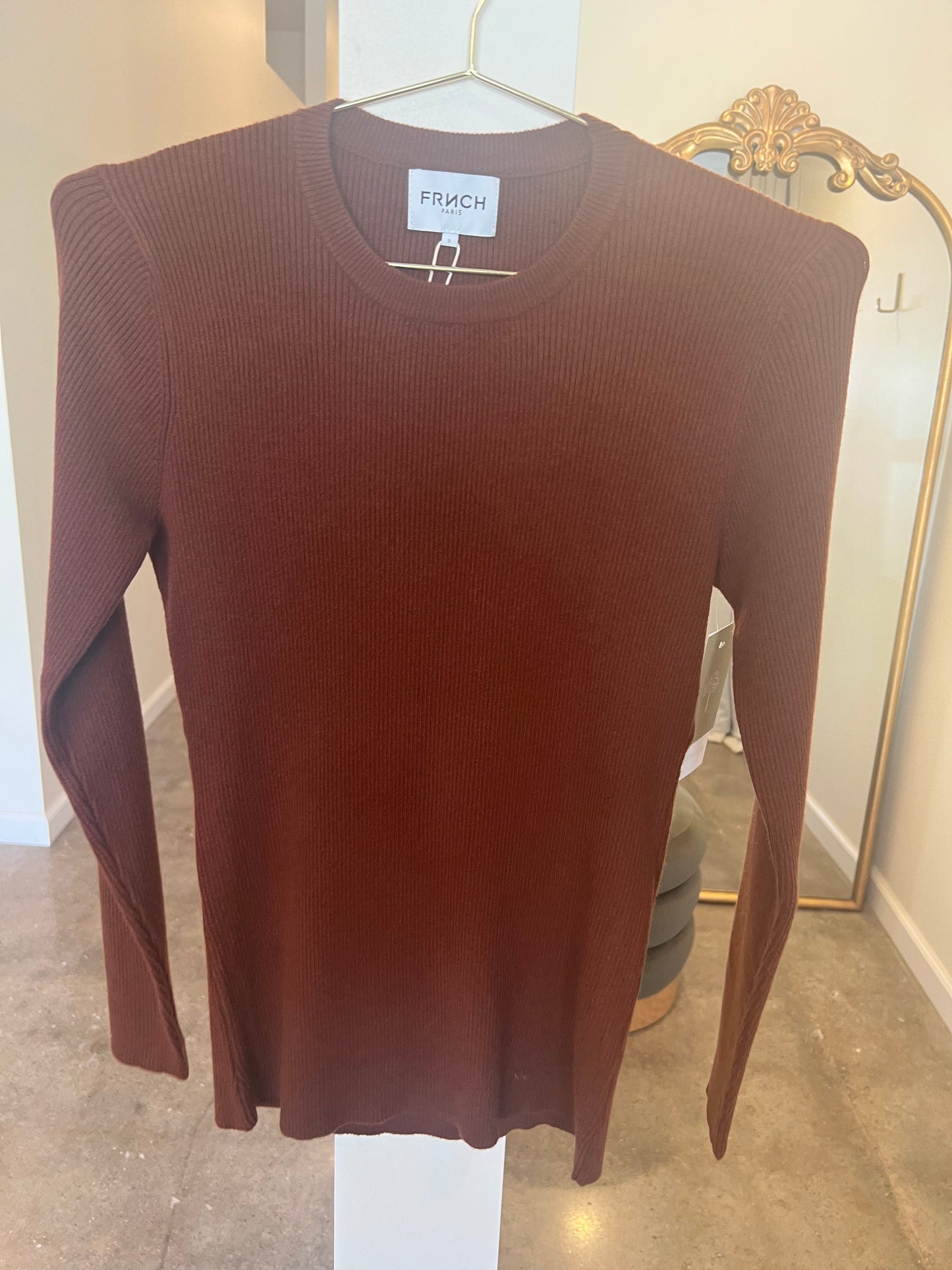 Chocolate Blake FRNCH Sweater (Originally $59.99)