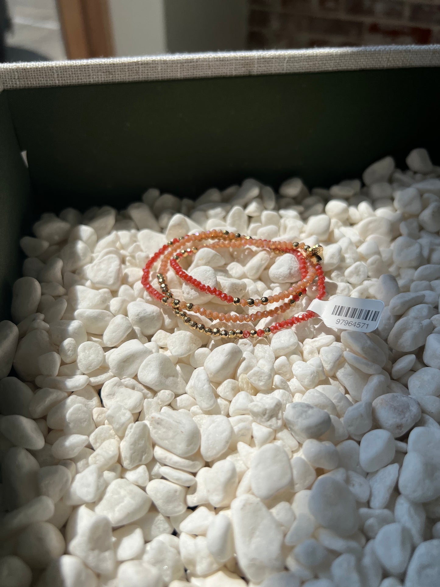 Coral Wrap Bracelet